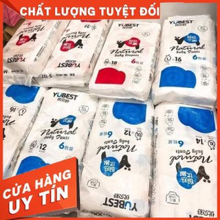 Combo 02 bịch bỉm yubest natural/ angel/ gold/ core dán/quần s132/m108/l96/l78/xl84/xl72/xxl72 / m84 nk033