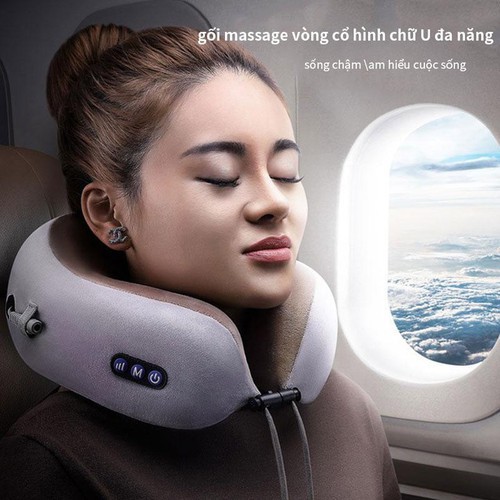 Gối Massage Vòng Cổ Chữ U Đa Năng U-Shaped ZX - 1902