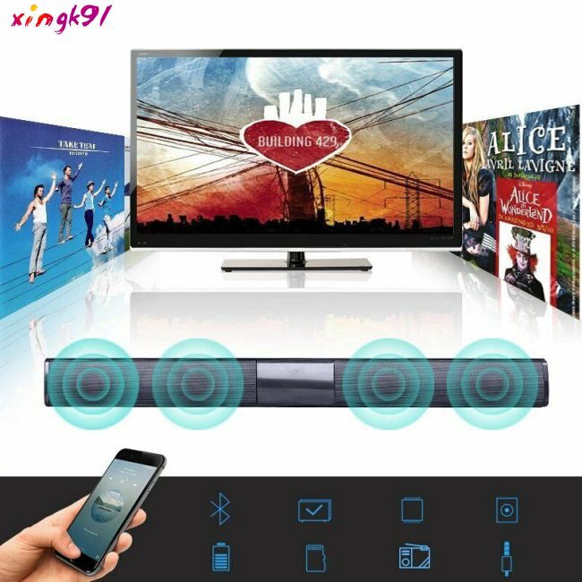 Sale 70% Loa Bluetooth không dây âm thanh siêu trầm hệ thống TV gia đình, 2 Speak Driver Giá gốc 723,000 đ - 7F19