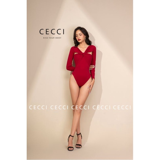 ÁO TILA BODYSUIT ĐỎ ĐÔ