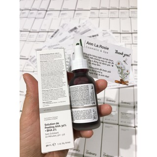 Thanh tẩy da AHA 30% + BHA 2% Peeling Solution - The Ordinary
