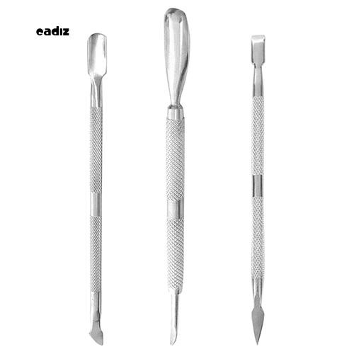 Bộ 3 dụng cụ hỗ trợ cắt bỏ biểu bì da chết bằng thép không gỉ chất lượng cao