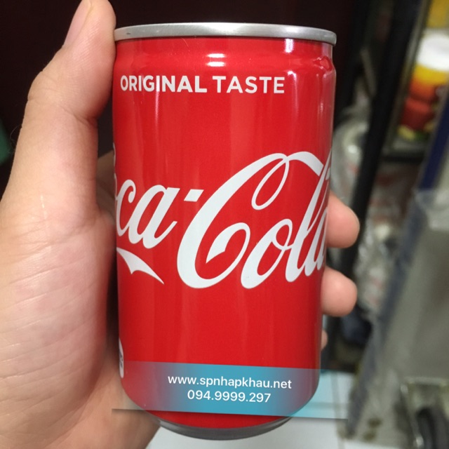 Thùng 30 Lon Nước Ngọt Coca Cola Nhật mini 160ml