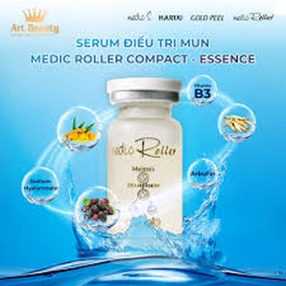 (Mẫu Mới) Serum Giảm Mụn Medic Roller Compact Essence Premium Version 15ml