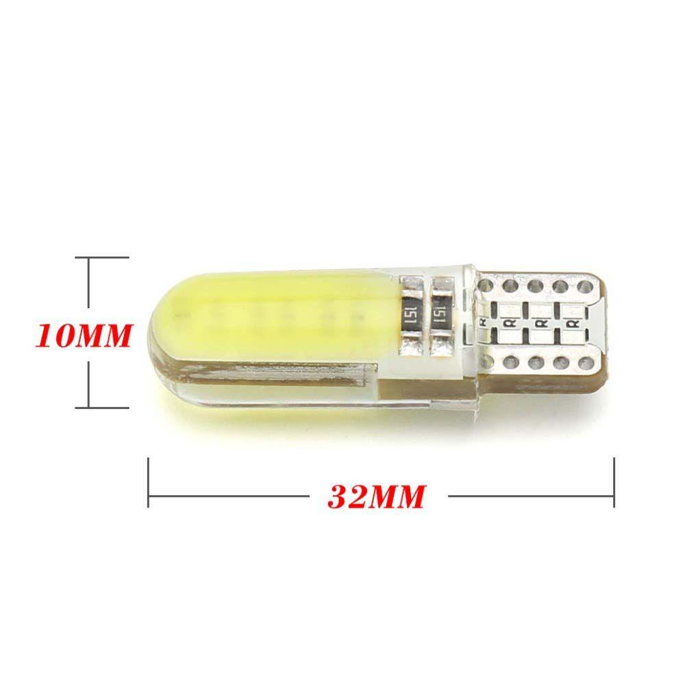 Đèn Tín Hiệu Siêu Sáng Bằng Silicagel Màu Trắng Đỏ Cho Xe Hơi