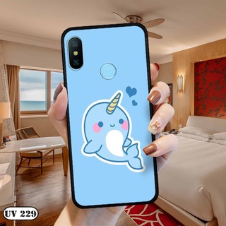 Ốp lưng nhám in hình 3D Xiaomi Redmi Note 6 / Note 6 Pro