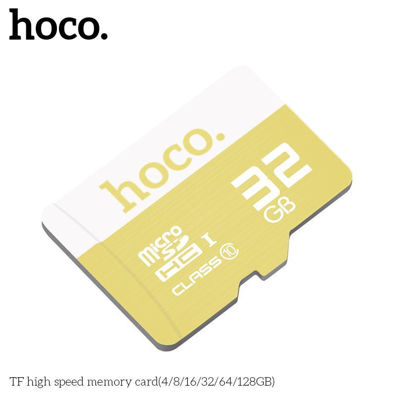 Thẻ nhớ 32gb HOCO tốc độ cao TF Hoco micro-SD chuẩn thẻ class 10 tốc độ đọc cao - Hàng chính hãng