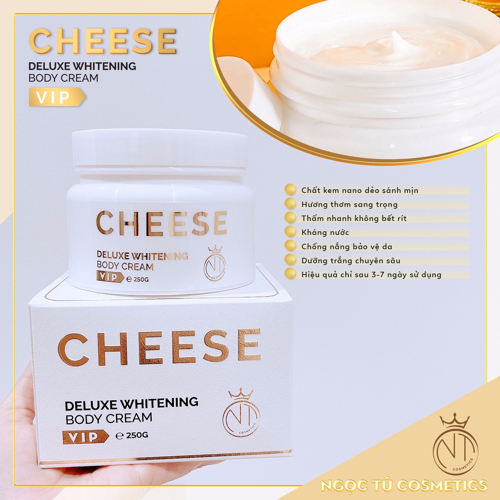 [Chính hãng] Kem Body Phô Mai Cheese - 8936206760016