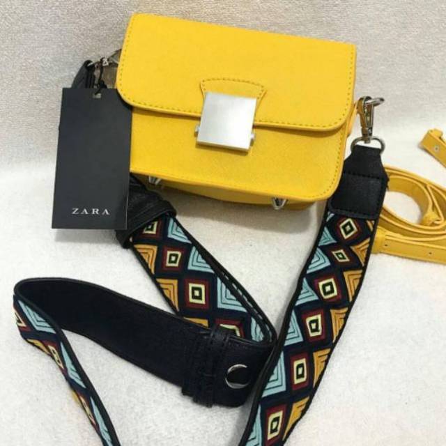Túi Đeo Chéo Zara Chính Hãng 2 Dây (Người Bán Chạy Nhất) Idr 145,000