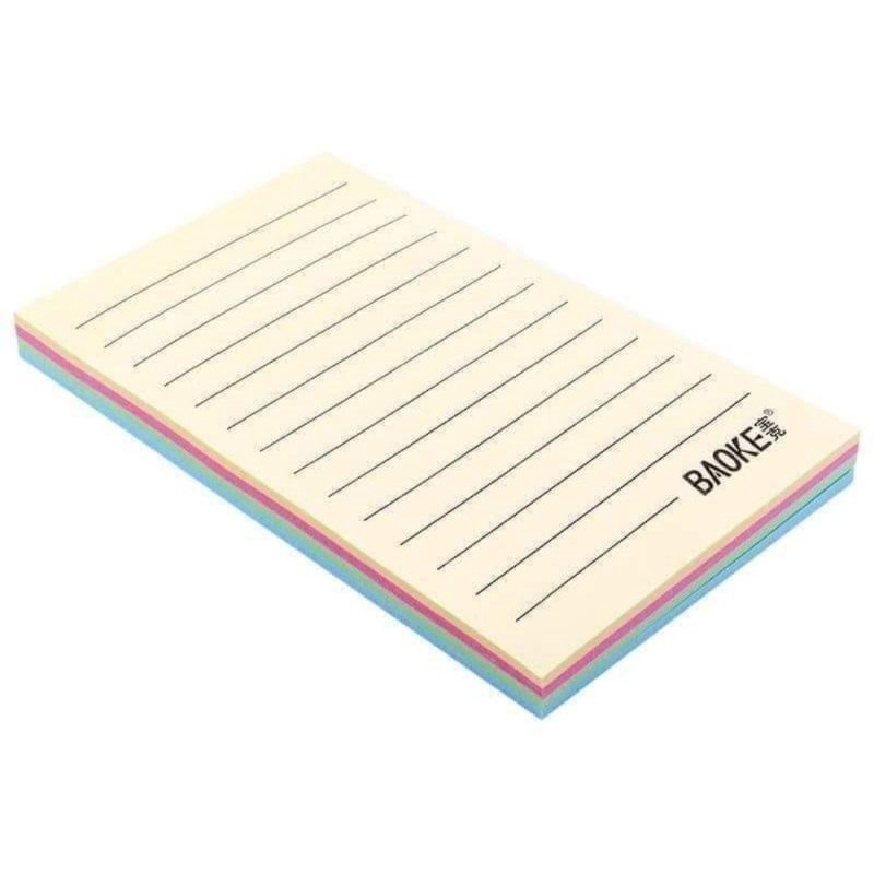 Giấy note có dòng kẻ Baoke