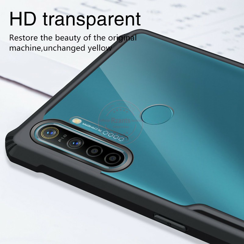 Ốp lưng Redmi Note 8 chống sốc thể thao lưng trong viền màu siêu dáng Xundd chống va đập