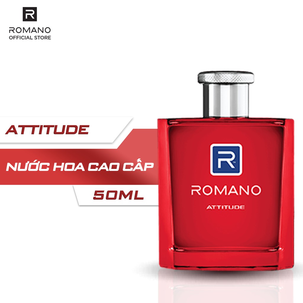 [Mã ROMATET25 giảm 25K đơn 199K] Nước hoa Romano Attitude 50ml | BigBuy360 - bigbuy360.vn