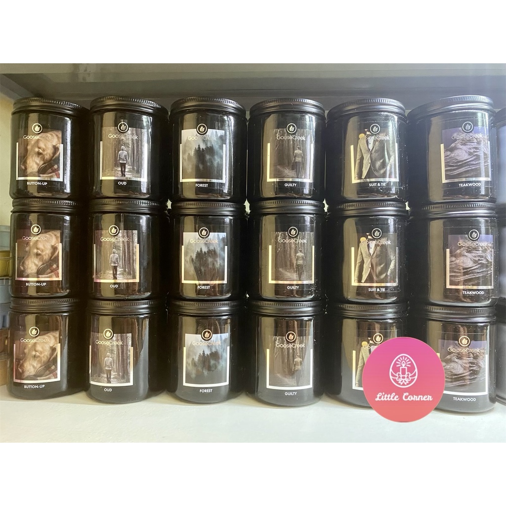 Nến thơm 1 bấc GOOSE CREEK 198g - Men Collection