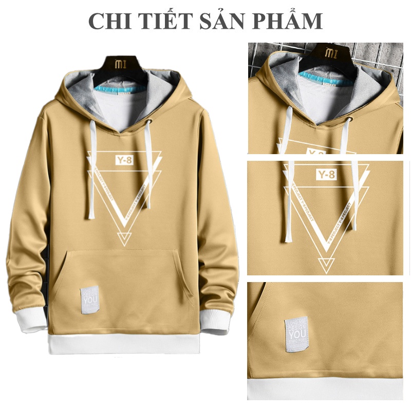 Áo Hoodie form rộng nam unisex local brand HK08 - Notiloyal