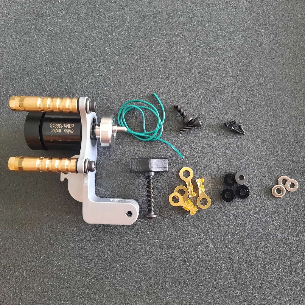 Bộ láp ráp máy xăm rotary đầy đủ motor swiss 2225  K1