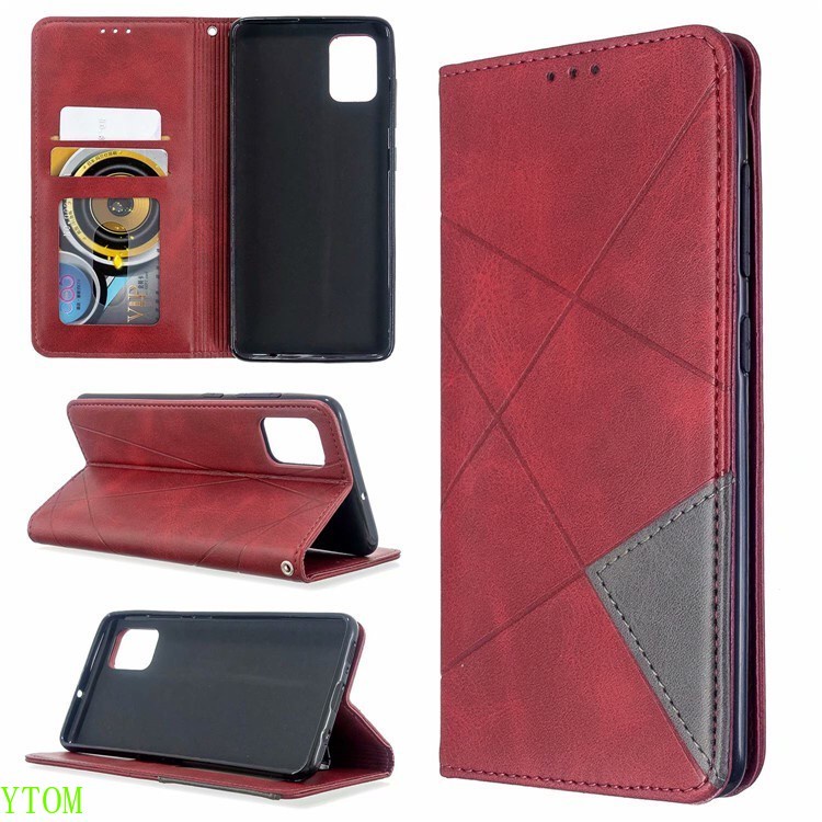 Bao Da Điện Thoại Nắp Lật Khóa Nam Châm Thời Trang Cho VIVO Y15S Y21 Y21S Y17 Y11 Y12 Y15 Y20 Y20i Y12S Y51 2020 V21E 4G 5G V21