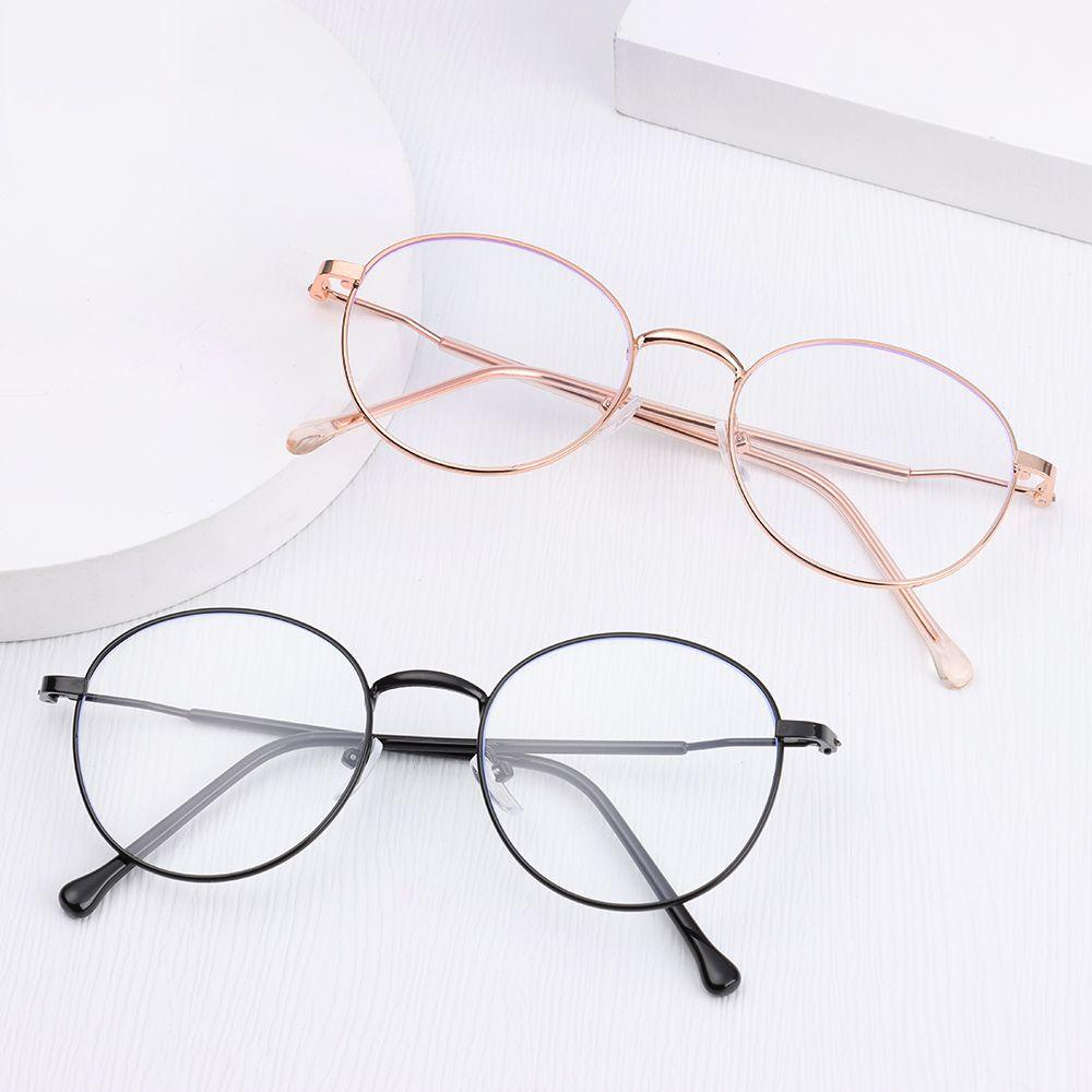 Mắt Kính Chống Tia UV Ánh Sáng Xanh Bằng Kim Loại Chăm Sóc Mắt