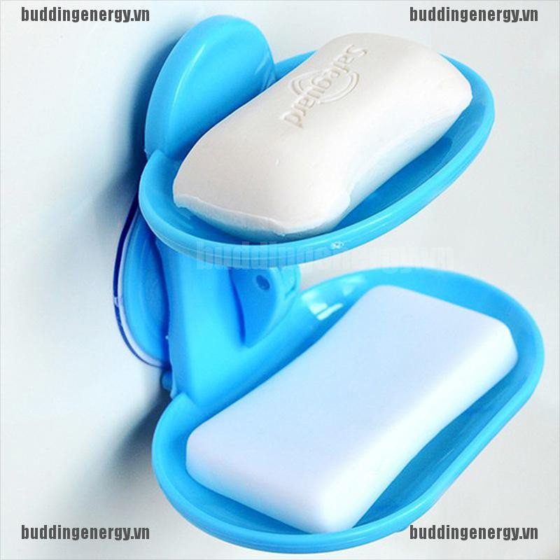 Khay đựng xà bông và bọt biển có hai lớp có miếng hút siêu bền