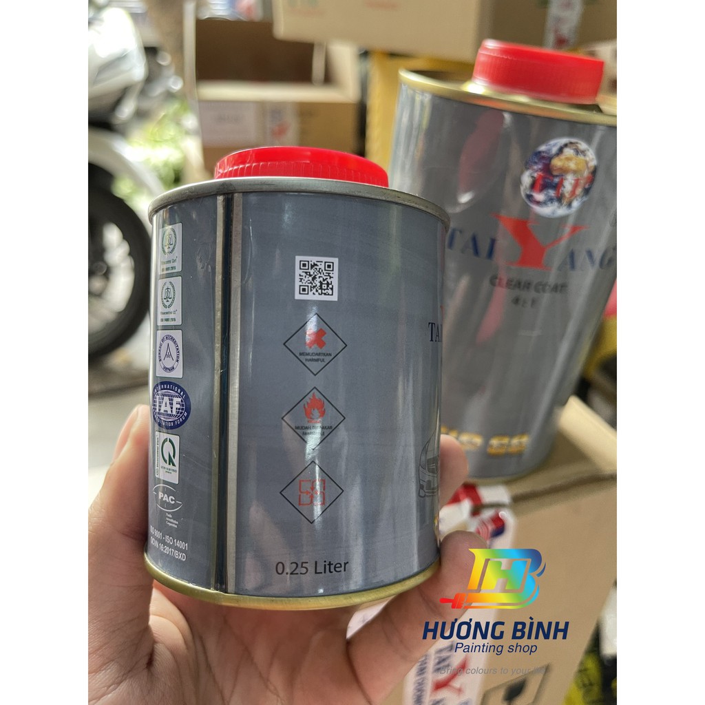 Sơn bóng cao cấp 2 thành phần Taiyang 2K TIP 68 4:1 (bộ 1,25L)