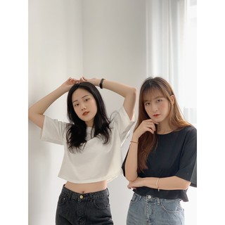 Áo trơn dáng ngắn AP372 1994closet