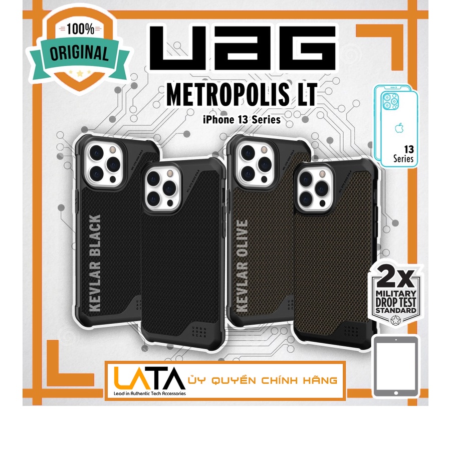 Ốp lưng UAG METROPOLIS LT Iphone 12 / Iphone 11 Series