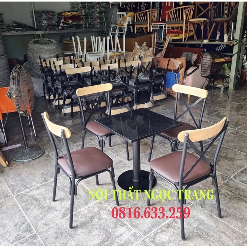 bàn ghế quầy bar cafe trà sữa