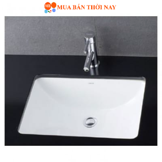 Chậu Rửa Lavabo Âm Bàn CAESAR L5125 Chữ Nhật