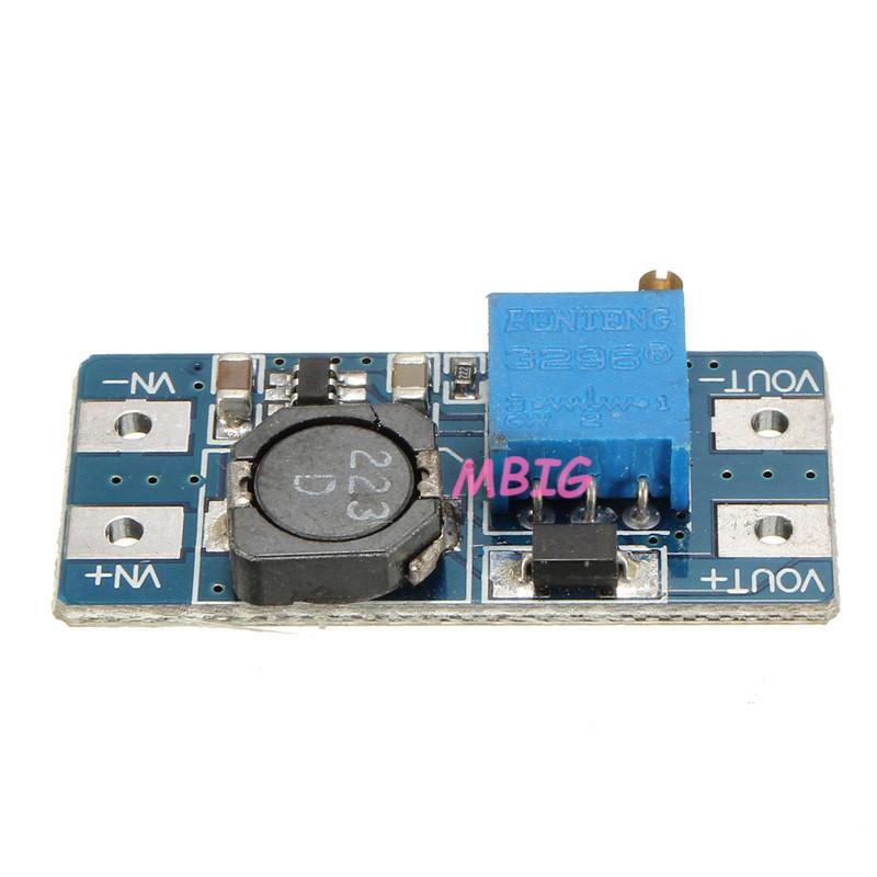 Mô-đun tăng áp DC-DC MT3608 2A 2-24V điều chỉnh được cho Arduino