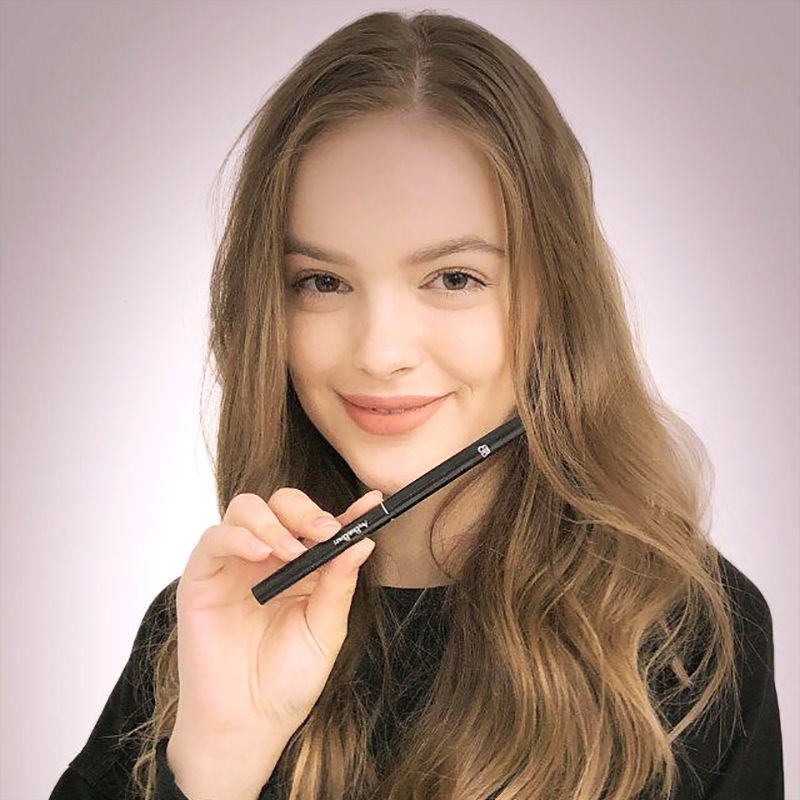 (hàng Mới Về) Bút Kẻ Lông Mày 3 Trong 1 Chống Nước Chống Mồ Hôi Không Dễ Phai Màu