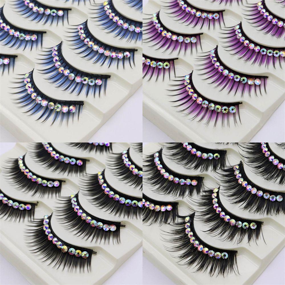 Set 5 Cặp Lông Mi Giả Nối Dài Mi Tự Nhiên