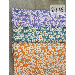 V146🌷vải twill hoạ tiết nhật bản