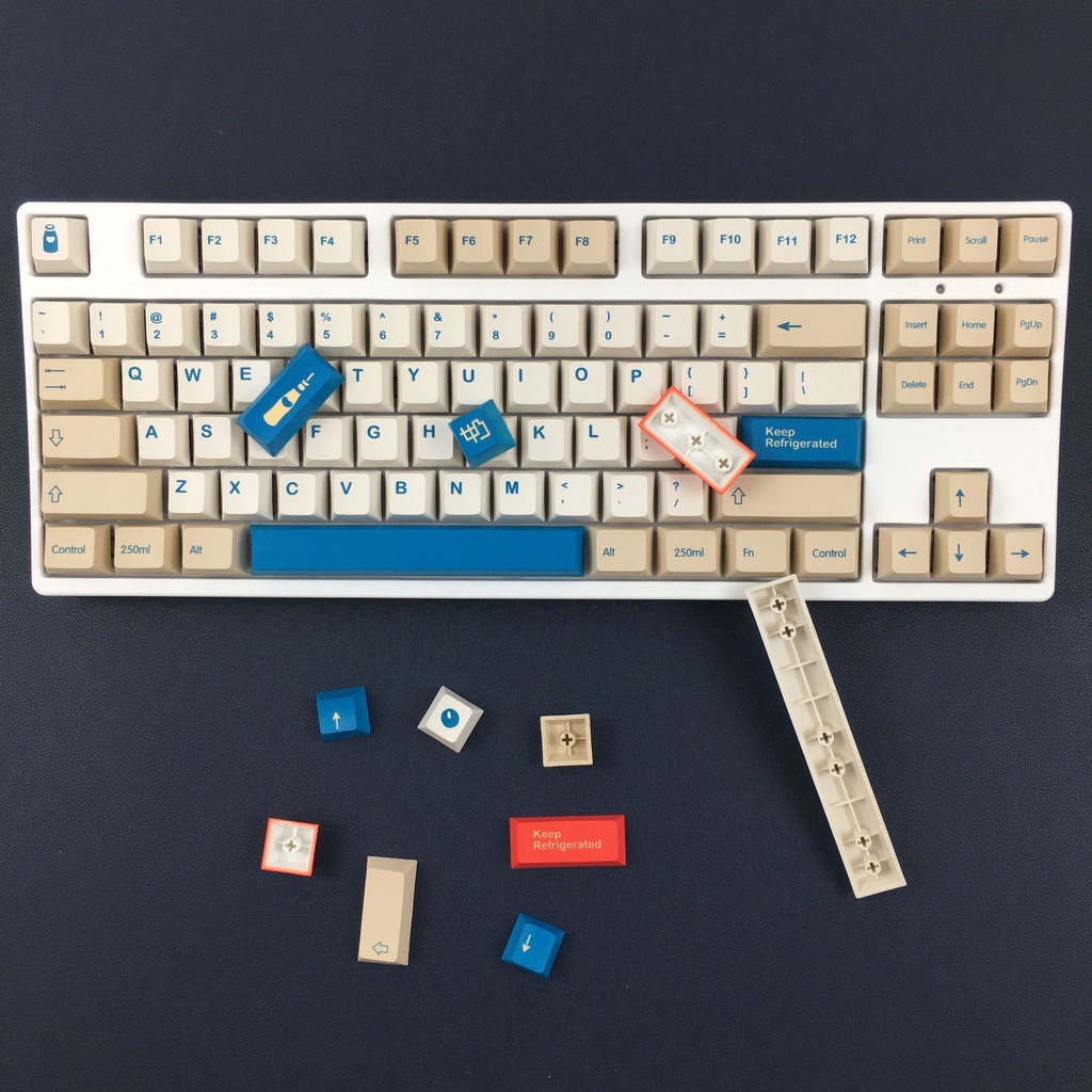 Soy keycap Cherry Profile Bàn Phím Cơ Gaming 134 Phím RK61 RK71 61 / 71 / 84 / 108