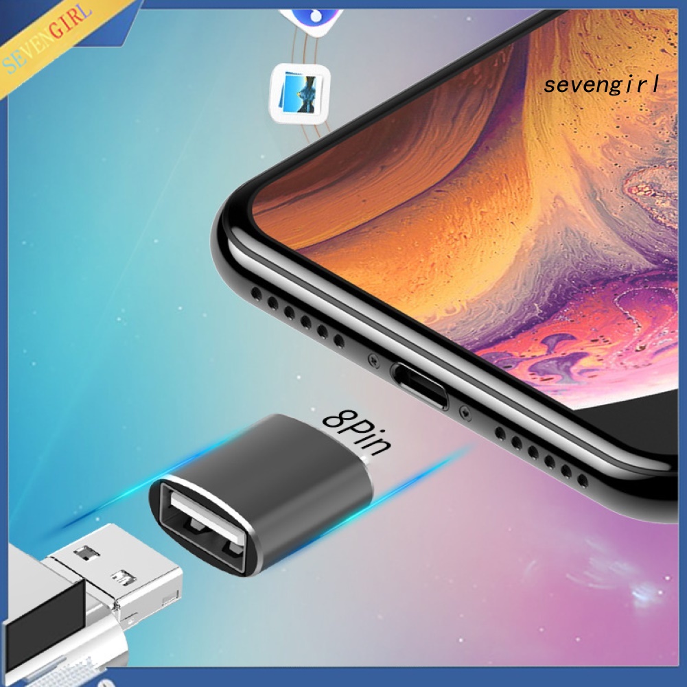 Đầu Chuyển Đổi Sev-Usb 3.0 Sang 8pin Male Cho Iphone