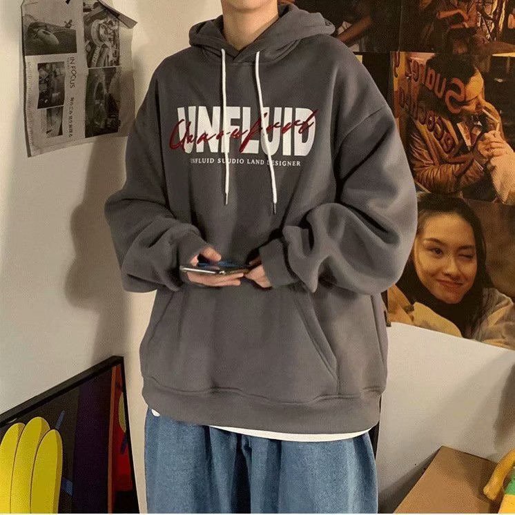 Áo Hoodie Dáng Rộng Thời Trang Cao Cấp 3 Màu Tùy Chọn Cho Nam