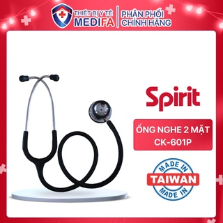 [BH 12 tháng] Ống nghe Spirit CK-601P - Ống nghe y tế 2 mặt 2 chế độ chuông nghe và đĩa nghe