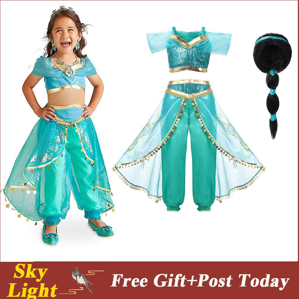 Đầm hoa nhảy Belly Dance cho bé gái