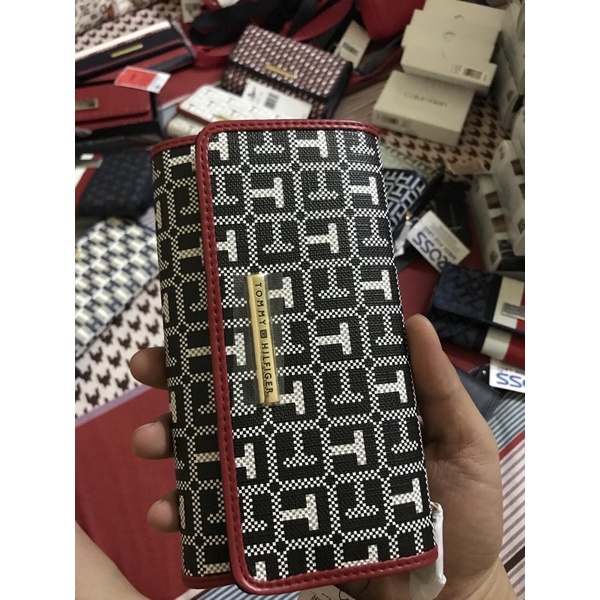 VÍ dài gập TOMMY HILFIGER - Hàng Auth mua tại Mỹ