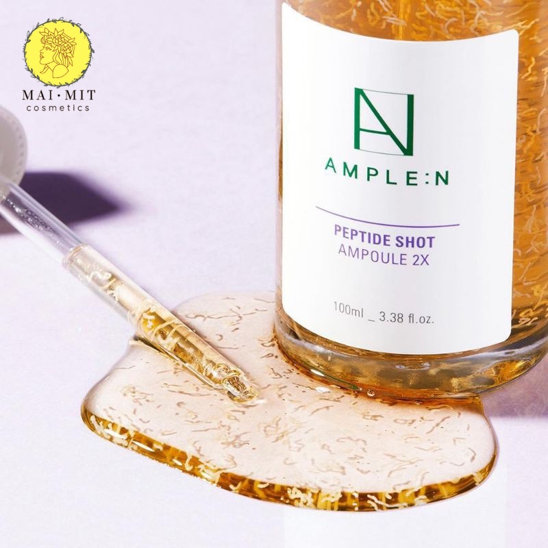 Tinh chất dưỡng Coreana AMPLE:N peptide/ hyaluronic/ vitamin c/ peeling shot ampoule 100ml