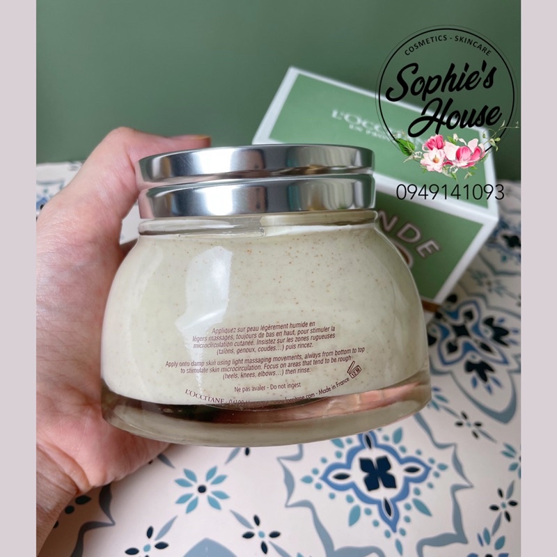 Kem tẩy da chết hạnh nhân Loccitane / L’Occitane Almond Delicious Paste