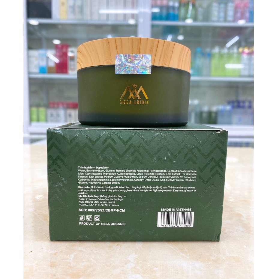 Mặt Nạ Diếp Cá Thải Độc Giảm Mụn Làm Dịu Da Meea Origin 120g