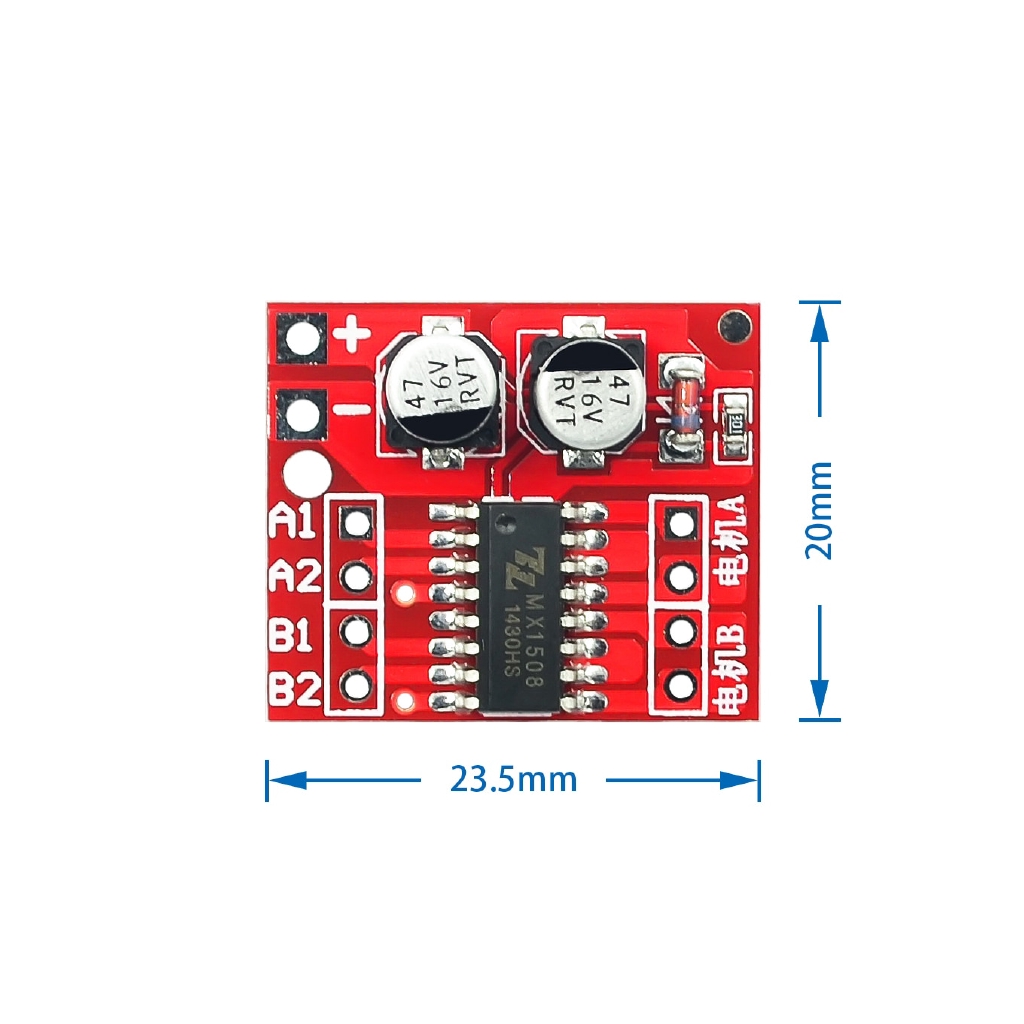 2-channel DC motor driving module Positive inversion PWM speed mini motor dual h-bridge stepper motor driver | BigBuy360 - bigbuy360.vn