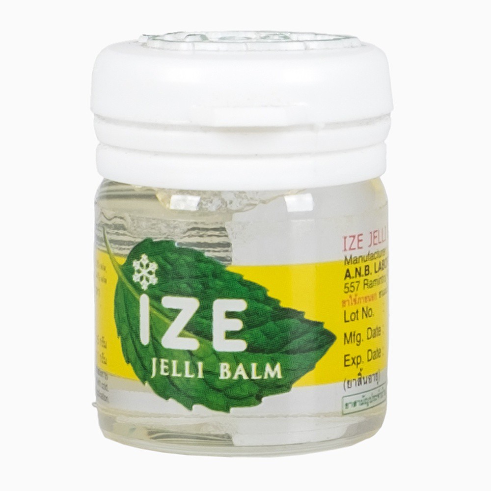 DẦU GIÓ HÍT THÔNG MŨI BẠC HÀ - IZE JELLI BALM - THÁI LAN