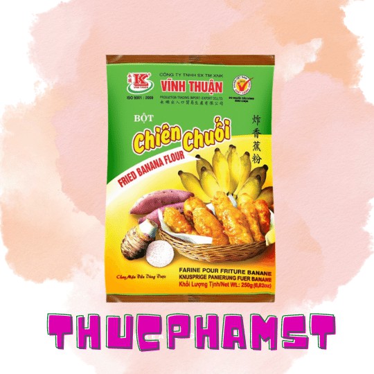 BỘT CHIÊN CHUỐI VĨNH THUẬN 250GR