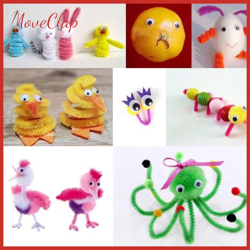 700x Googly Eyes Self Adhesive Moving Eye for DIY Scrapbooking Craft 7 Sizes