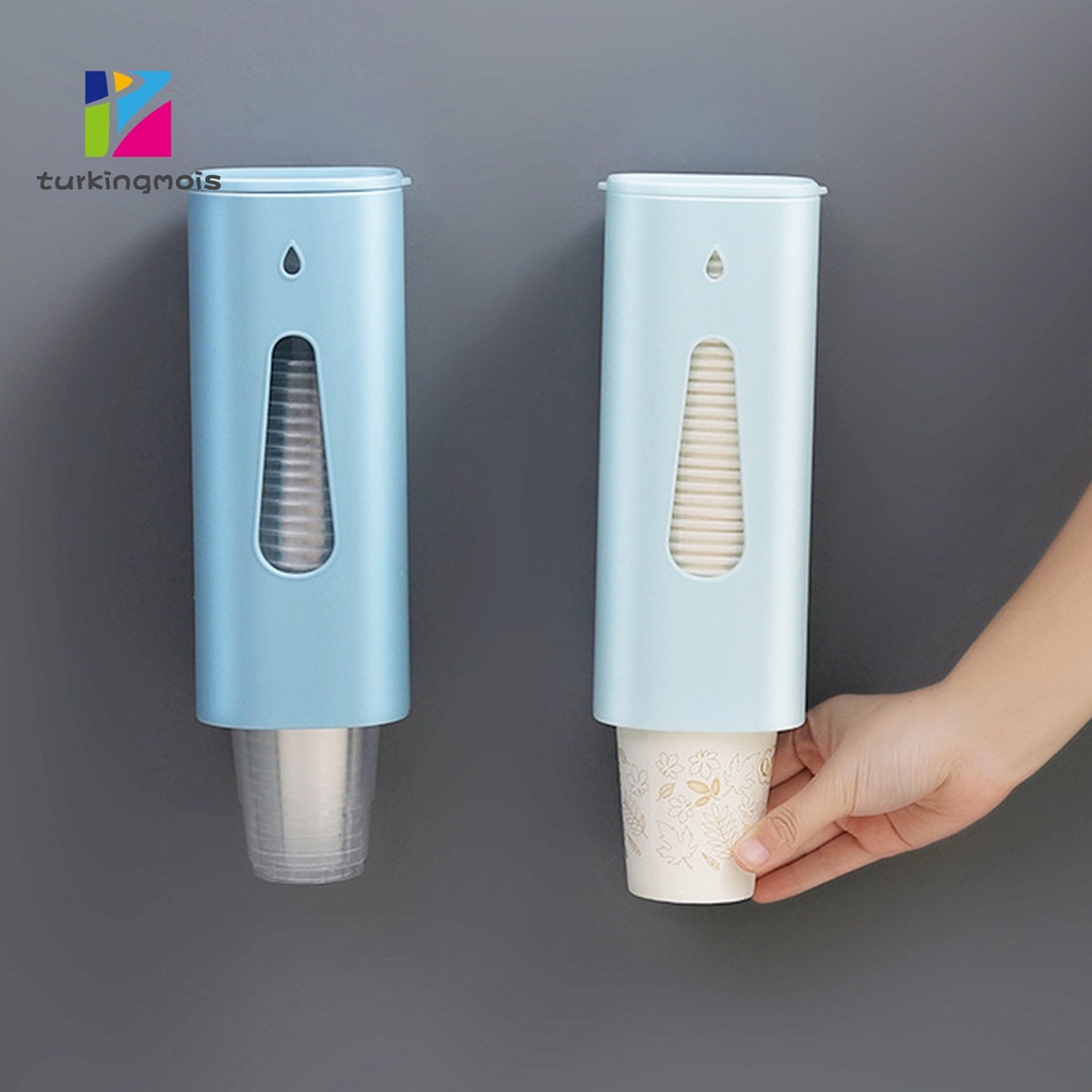 Giá Đựng Cốc Giấy Tờ Báo Bằng Nhựa Gắn Tường Không Cần Khoan Lỗ Sức Chứa Lớn Cho Nhà Ở