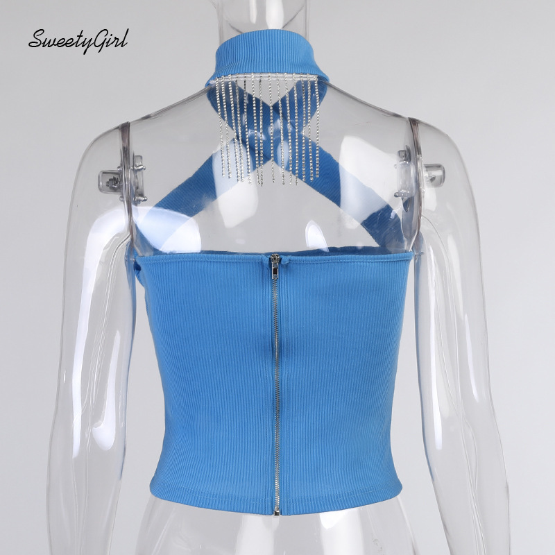 Áo Dây Nữ Cộc Tay Hở Eo Quyến Rũ