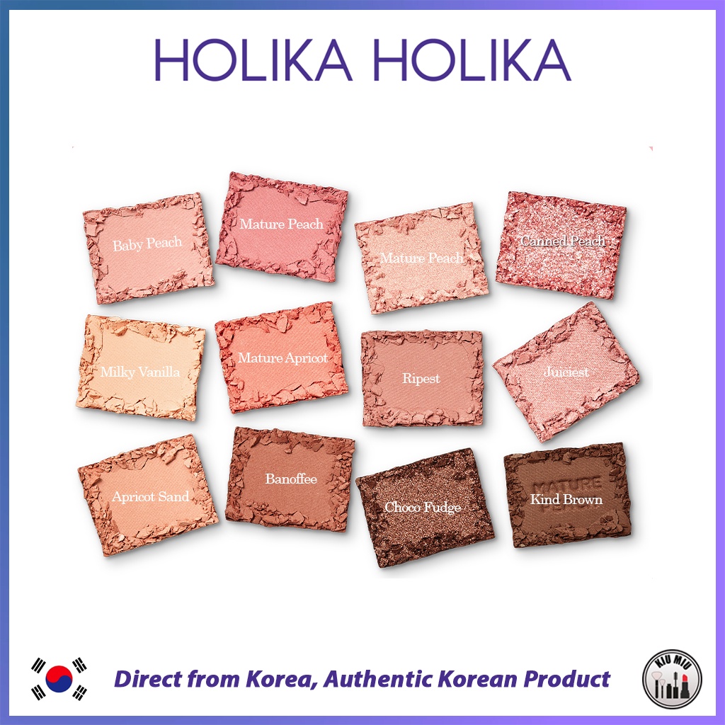 HOLIKA HOLIKA MY FAVE EYE PALETTE *ORIGINAL KOREA*