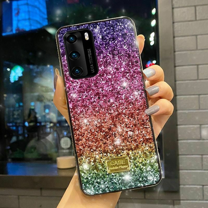 Ốp Lưng Đính Đá Lấp Lánh Cho Samsung Note 20 Ultra Note 10 S20 S10