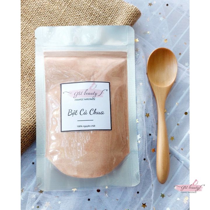Bột Cà Chua Nguyên Chất Dưỡng Sáng Da Handmade