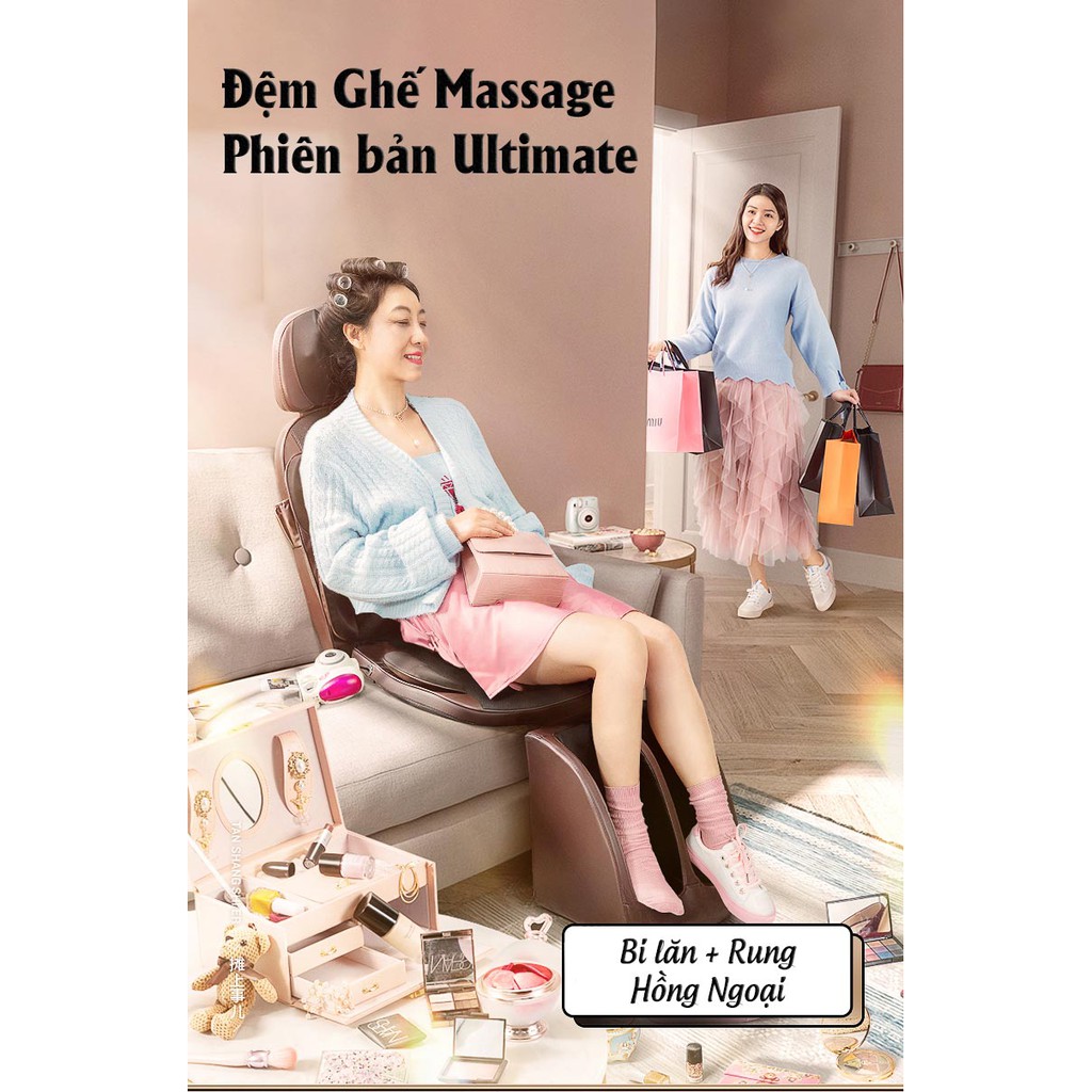 Ghế Đệm Massage Toàn Thân Ultimate phiên bản nâng cấp